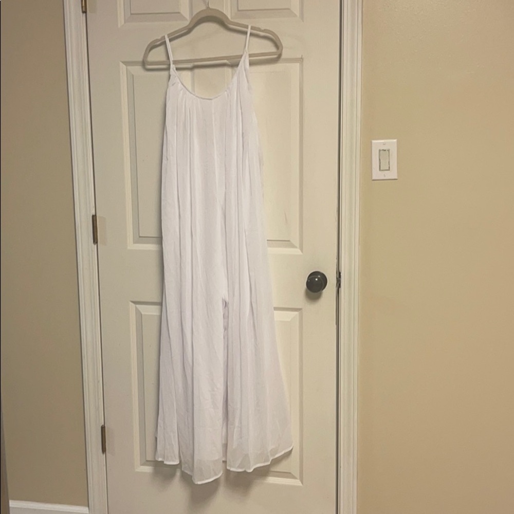 White jumpsuit